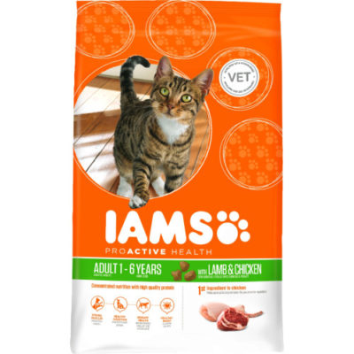 Iams Lamb & Chicken Adult Cat Food Iams Lamb & Chicken Adult Cat Food